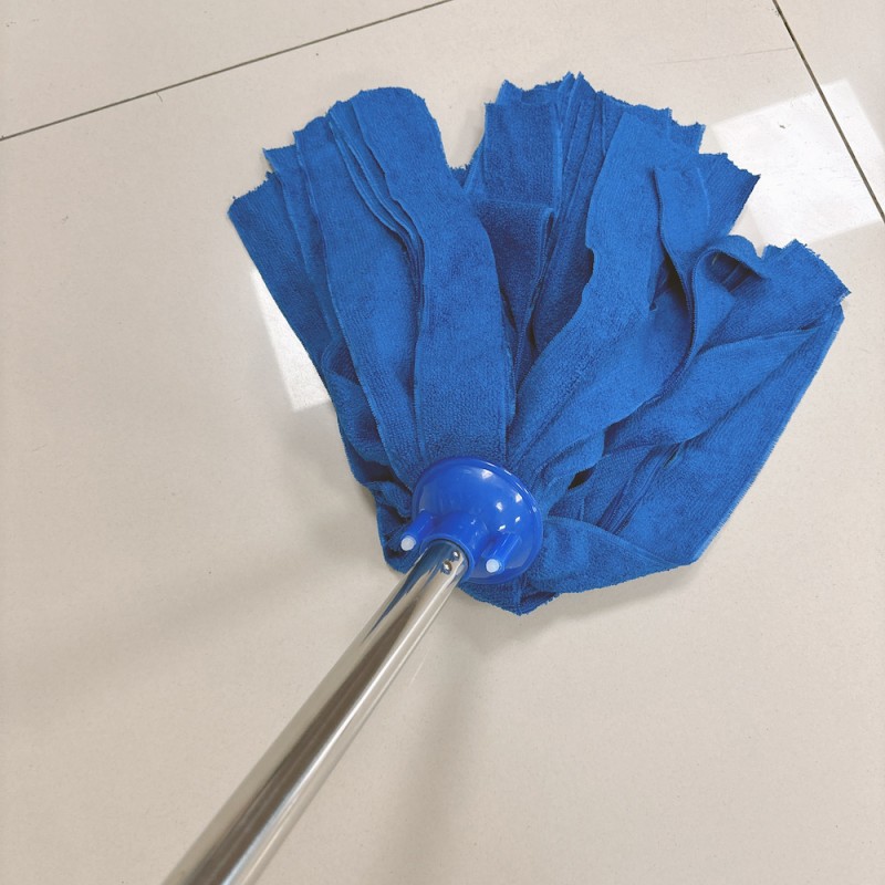 Round Mop Manufacturer - Aluminum Pole Floor Cleaning Mop