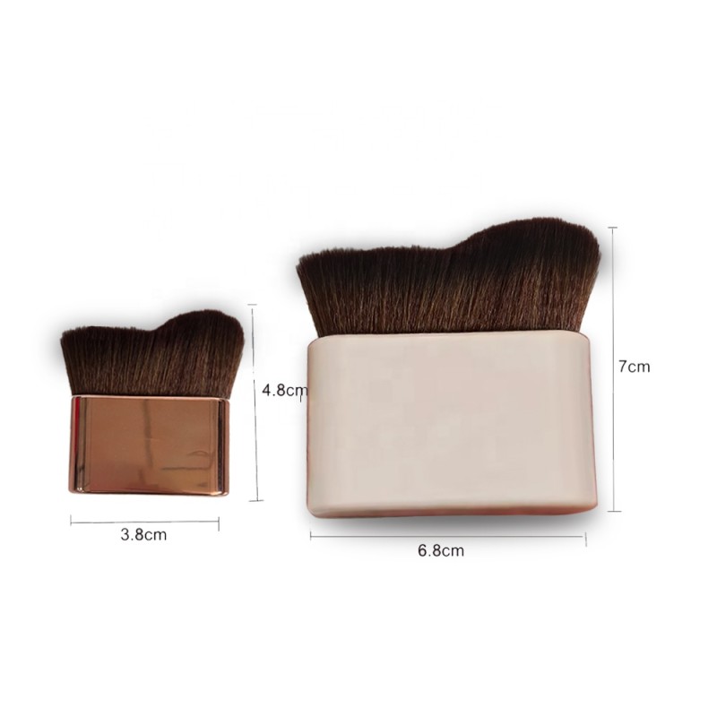 Foundation Brush Supplier - Customized Fluffy Synthetic Hair Fan