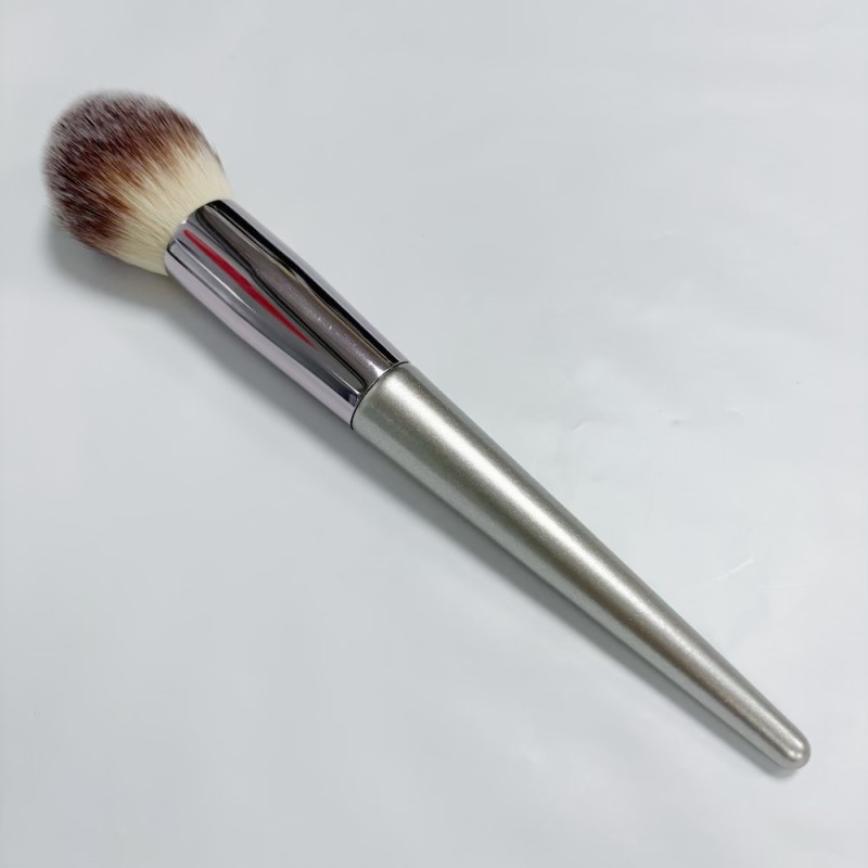 Makeup Brush Set Factory - Custom Champagne Gold Metallic Brush Kit