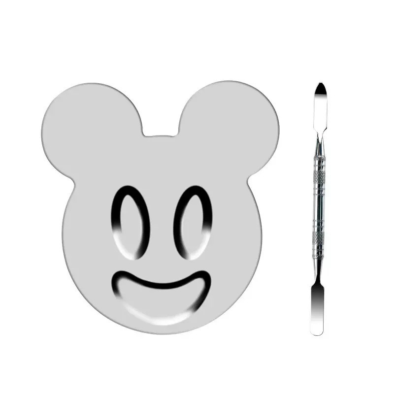 Salon Palette Supplier - 2 in 1 Set Mixing Palette with Spatula