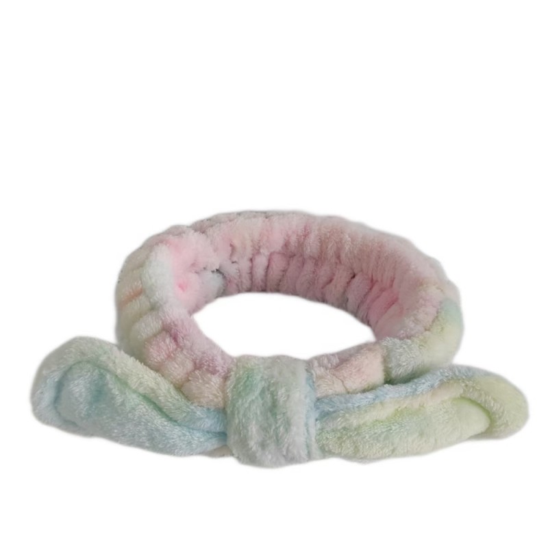 Spa Headband Manufacturer - Soft Flannel Puffy Microfiber Wrap