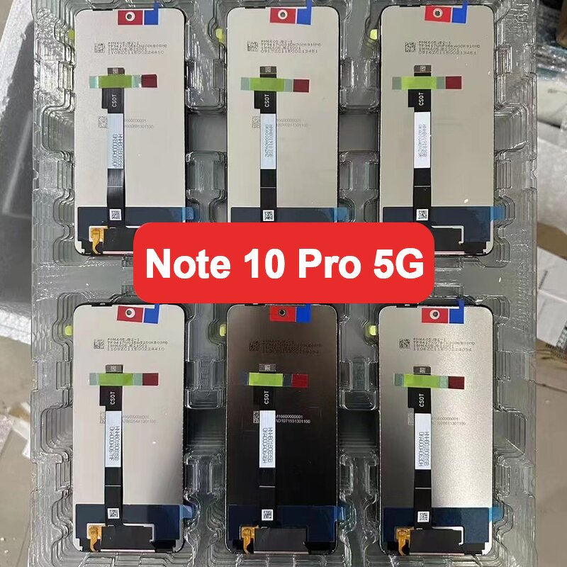 Xiaomi Redmi Note 10 Pro Display Manufacturer - OEM/ODM Touch Screen