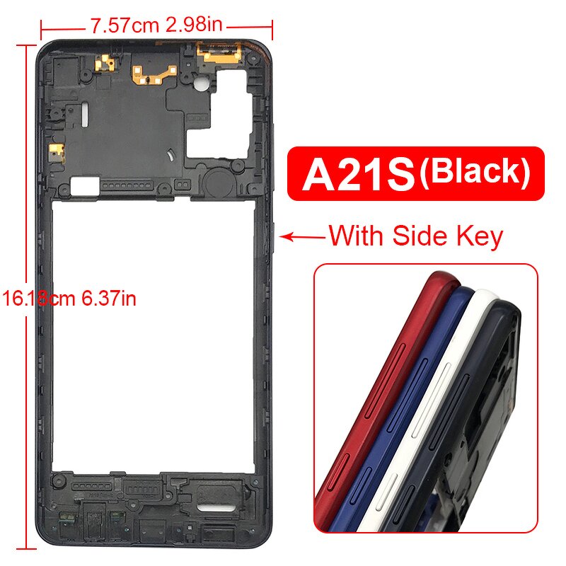 Samsung Galaxy A21s Middle Frame Manufacturer - OEM Housing Case