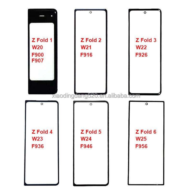 Samsung Galaxy Z Fold Front Glass Manufacturer - LCD OCA Lens Replacement