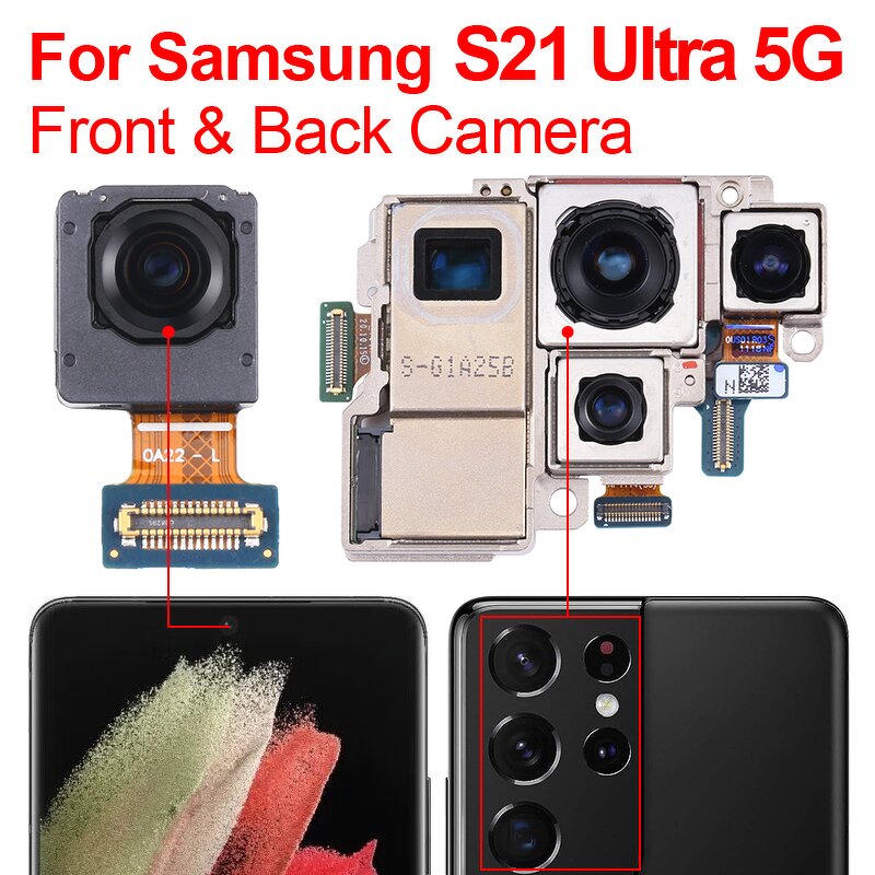 Samsung Galaxy S21 Ultra Camera Module Manufacturer - OEM Flex Cable Set