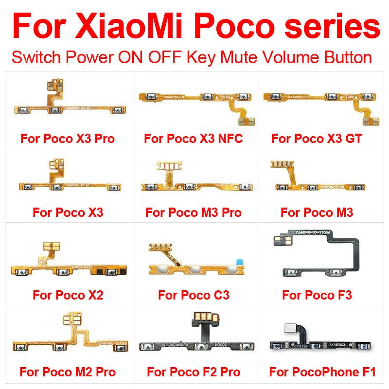Samsung Galaxy Side Button Flex Manufacturer - OEM Switch Key Cable