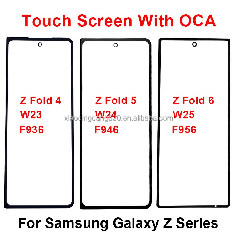 Samsung Galaxy Z Fold Front Glass Manufacturer - LCD OCA Lens Replacement