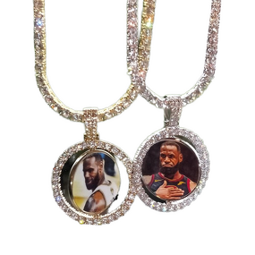 Custom Photo Necklace Pendants Factory - Trend for Men Hip Hop Style Chains