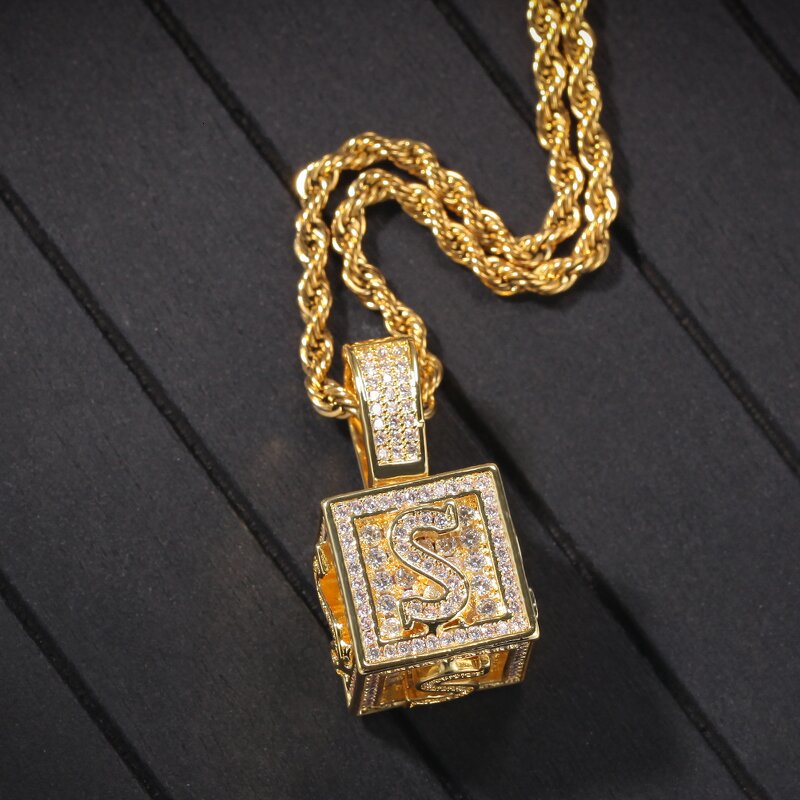 Custom Hip-hop Jewelry Pendant Factory - Wholesale Cubic Zircon Block Letter