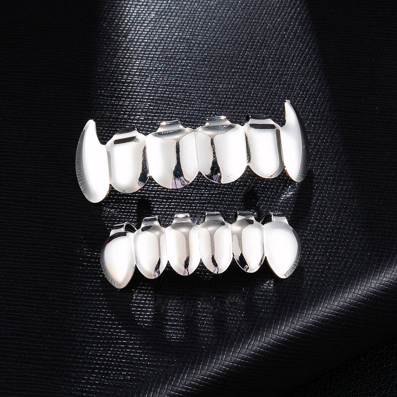 Alloy Golden Tooth Grillz Factory - Hiphop Single Fashion Teeth Grillz