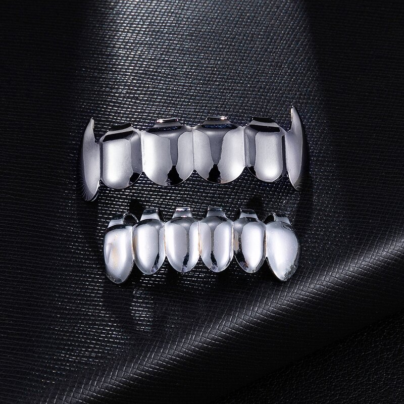 Alloy Golden Tooth Grillz Factory - Hiphop Single Fashion Teeth Grillz