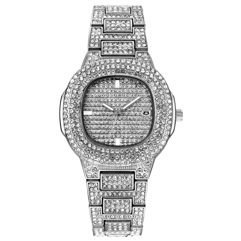 Hip Hop Watches Factory - Iced Out Bling Micro Pave Cubic Zircon