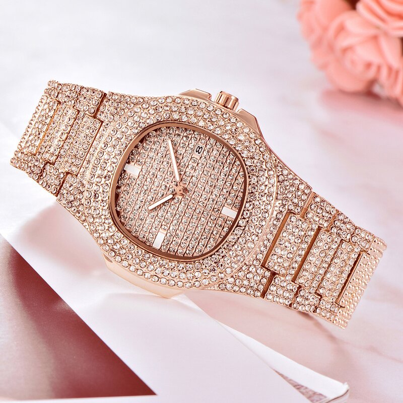 Hip-hop Jewelry Watch Manufacturer - Iced Out BlingBling Zircon for Men Women