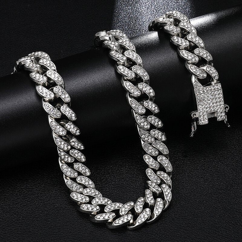 Micro Miami Cuban Chain Manufacturer - 13mm Iced Out Choker for Men