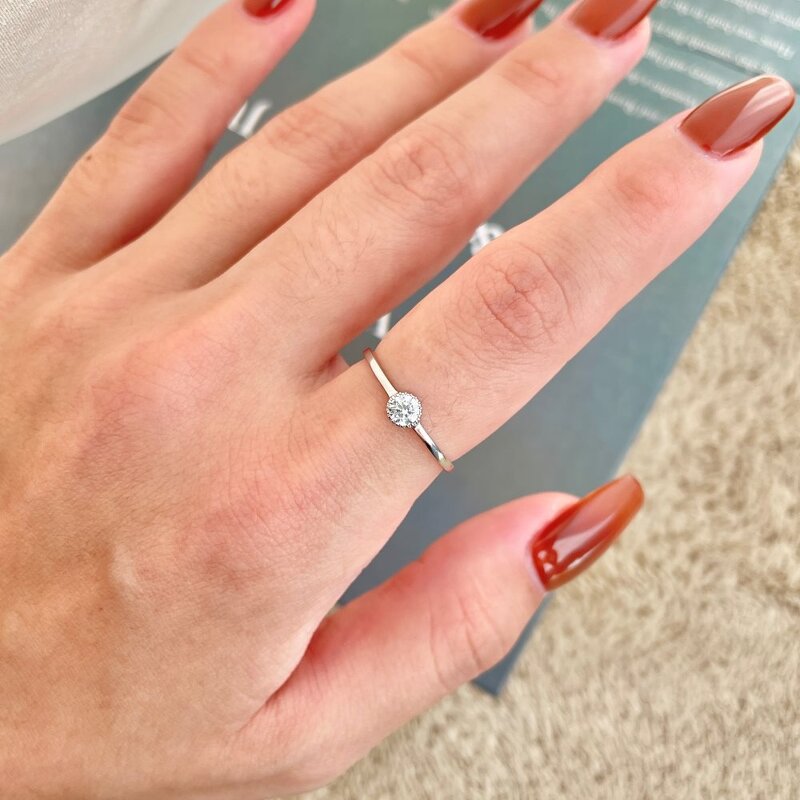 Iced Out Fashion Jewelry Ring Manufacturer - CZ Zircon Gold Plated 925 Silver