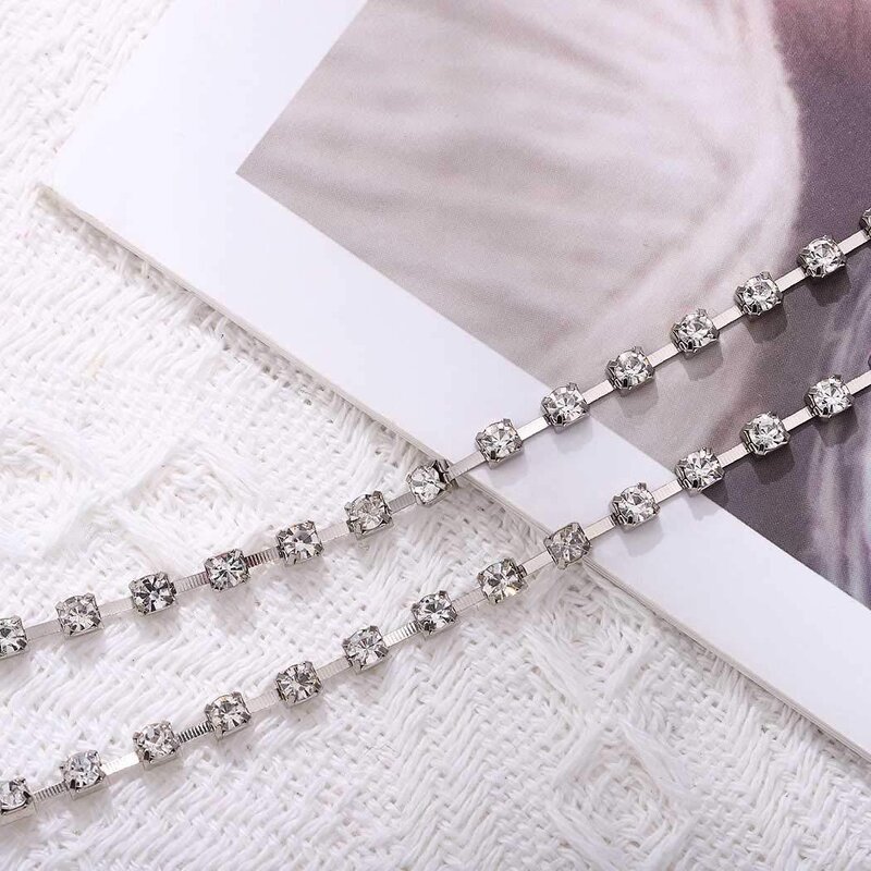 Sexy Bling Diamond Body Chain Factory - Rhinestone Cross Bra Chain for Women