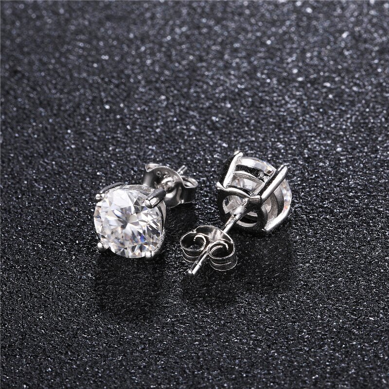 Luxury Earrings Women Manufacturer - Gold Filled VVS Diamond 925 Silver Moissanite