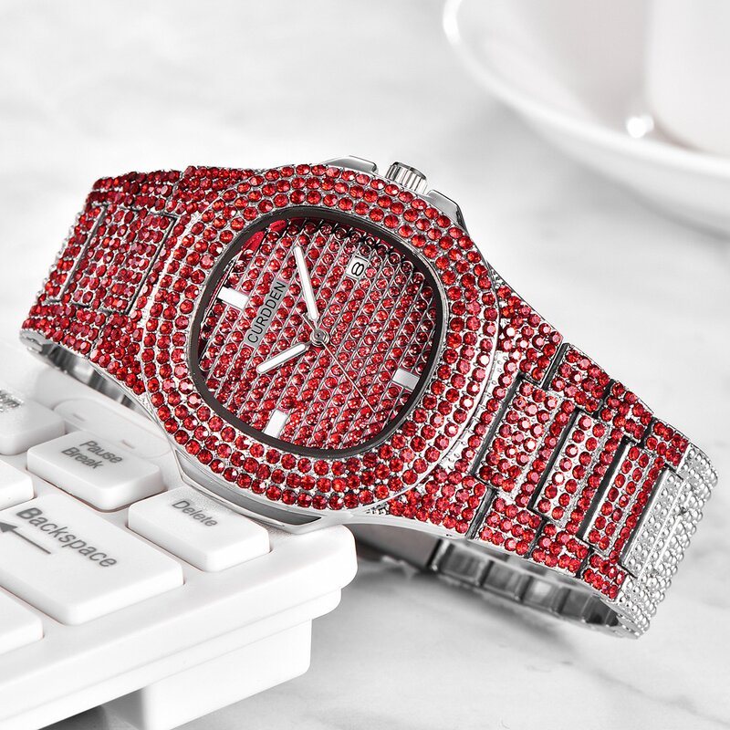 Hip-hop Jewelry Watch Manufacturer - Iced Out BlingBling Zircon for Men Women