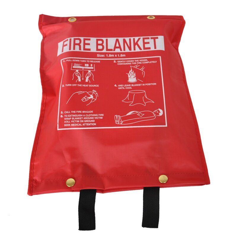 Car Fire Blanket Manufacturer - OEM/ODM 1.8m Fiberglass