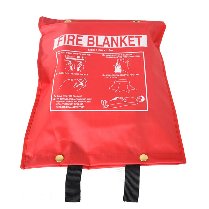 Car Fire Blanket Manufacturer - OEM/ODM 1.8m Fiberglass