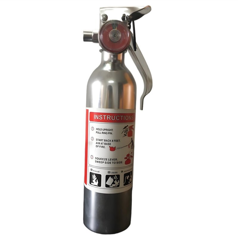 Car Fire Extinguisher Manufacturer - OEM/ODM 0.5kg Foam Chrome