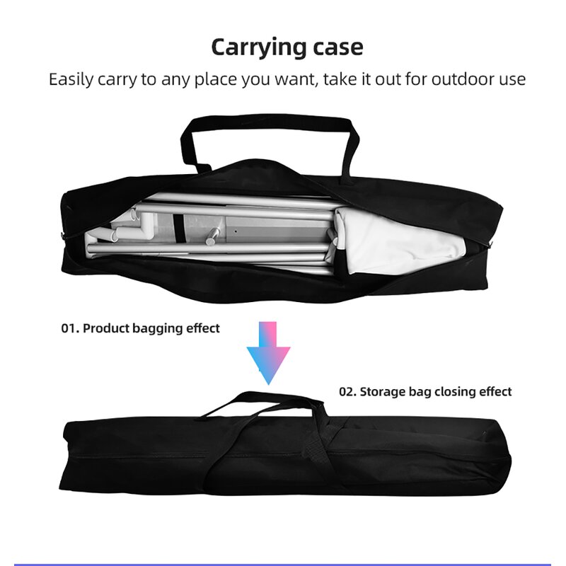 Projector Screen with Stand Factory - 100 Inch Portable 16:9 4K HD Outdoor