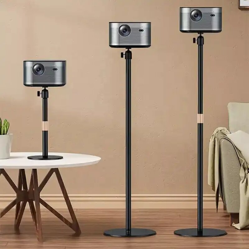 Projector Floor Stand Manufacturer - Wholesale 360 Rotate Steel Aluminum Adjustable