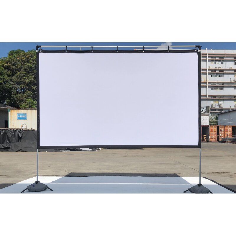 Projector Screens Manufacturer - 2022 Upgraded 100 Inch Portable Home Theater