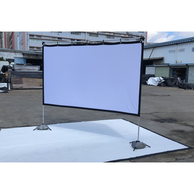Projector Screens Manufacturer - 2022 Upgraded 100 Inch Portable Home Theater