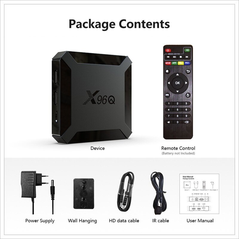 Smart TV Box Manufacturer - X96Q Android 10.0 Allwinner H313 8K 4K