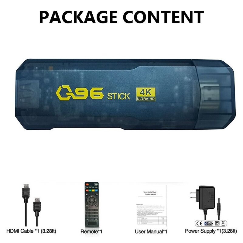 Smart TV Stick Factory - Q96 Android 10 Allwinner H313 4K 1GB+8GB