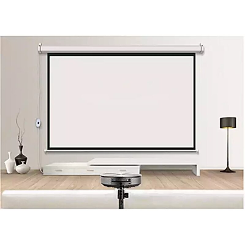 Motorized Projector Screen Manufacturer - 84-120 Inch Matte White for Home Office