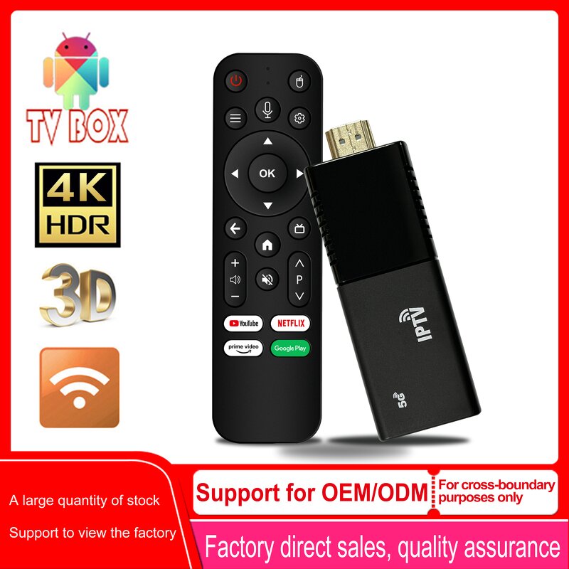 Smart TV Stick Manufacturer - MX10 F5 4K HDR Android 13.0 Allwinner H313