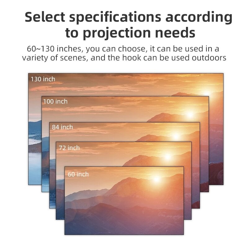 Projector Screen Manufacturer - Anti Light Reflective Roll up Curtain