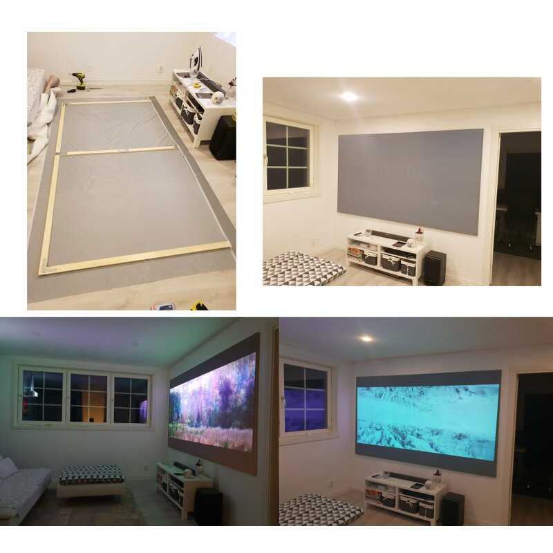 Projector Screen Manufacturer - Reflective Fabric for XGIMI DLP Home Theater