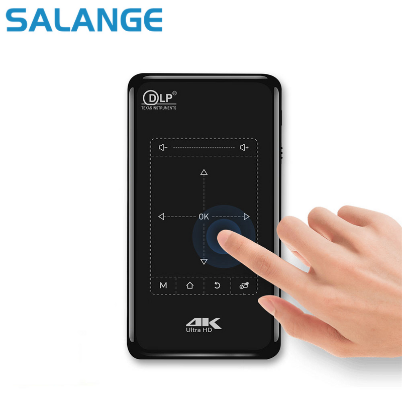 DLP Projector Manufacturer - P09 Best Selling 480P 65 ANSI for Home Office