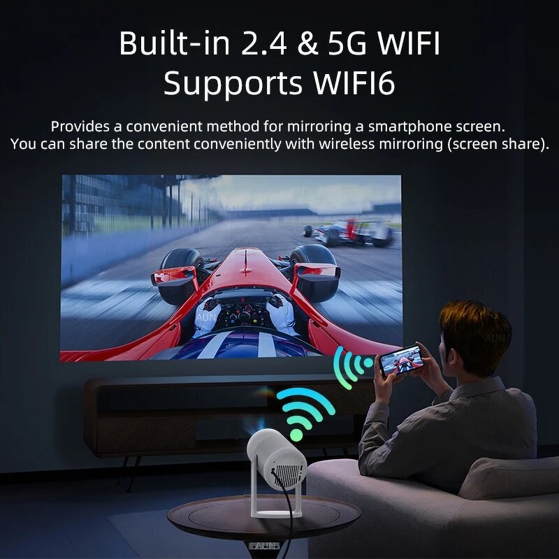 Smart Projector Factory - P310 2025 Hot Selling Electric Focus BT 5.1 5G WiFi