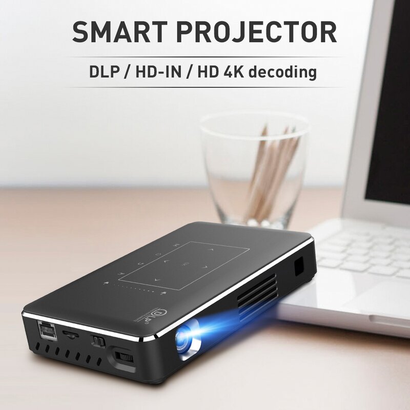 DLP Projector Manufacturer - New Design Android 9.0 4K WiFi Miracast Airplay