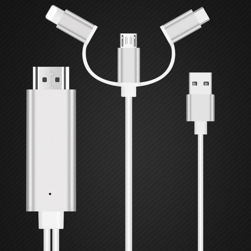 TV Cable Factory - Smart Mobile to TV Projector Computer 3 in 1 Universal