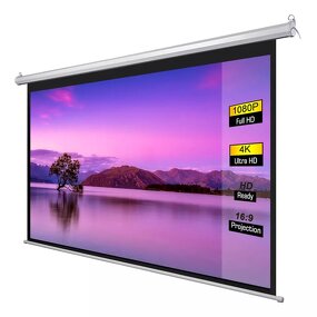 Electric Projection Screen Factory - Hot Selling 100 Inch Motor Remote Control