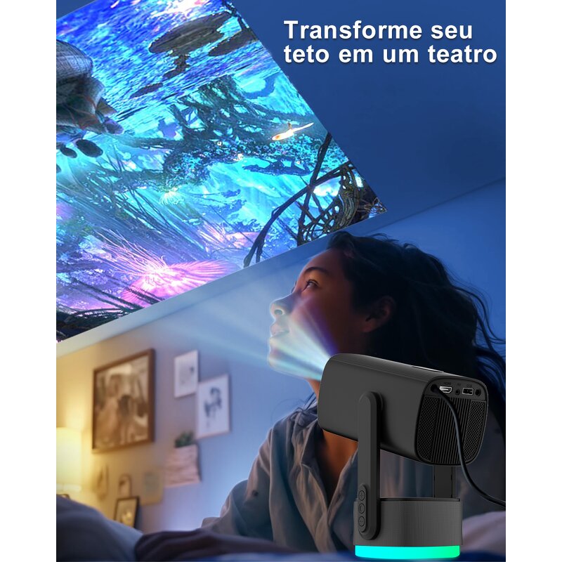 Portable Projector Factory - Popular Auto HD Mini Video Beamer K2