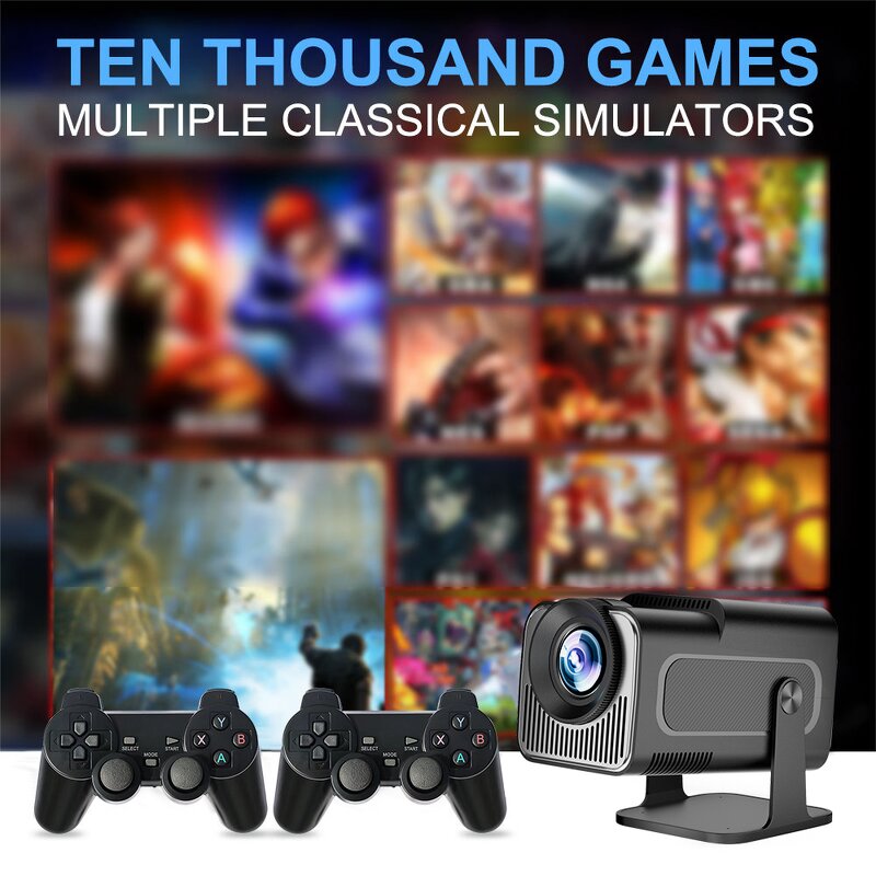 Game Projector Factory - HCS350 Pro Android 11 4K 1080P WiFi6 BT5.0