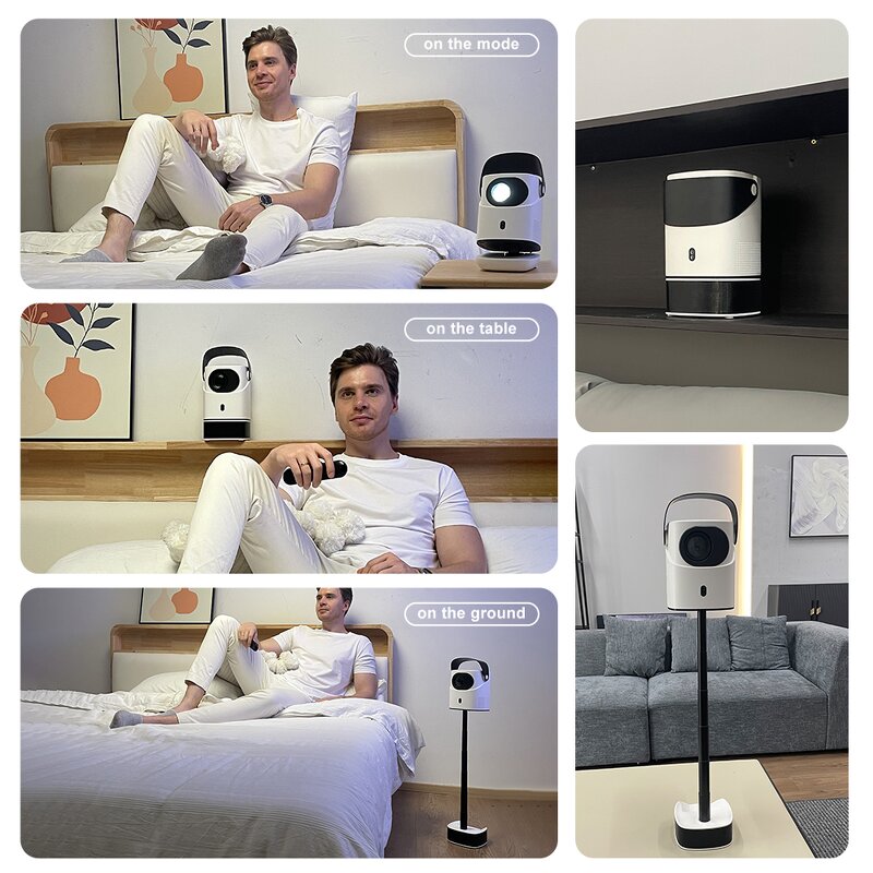 Smart Projector Manufacturer - X4Max Factory WiFi Airplay Android 9.0