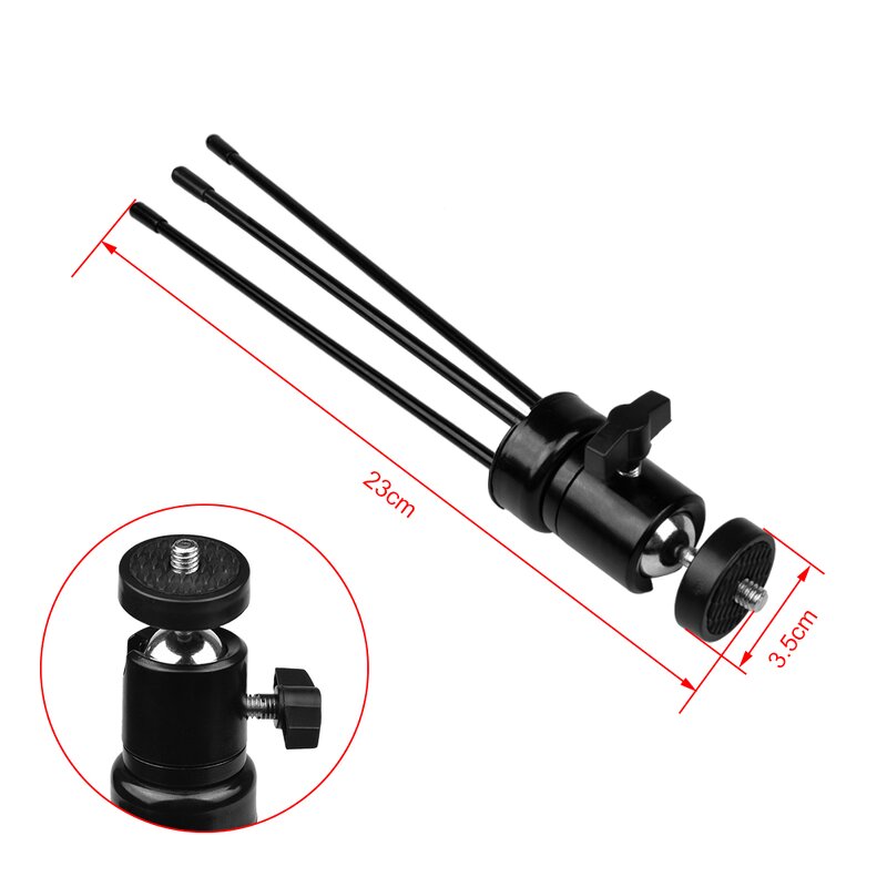 Mini Tripod Projector Stand Factory - Universal 1/4 Inch Gimbal Portable