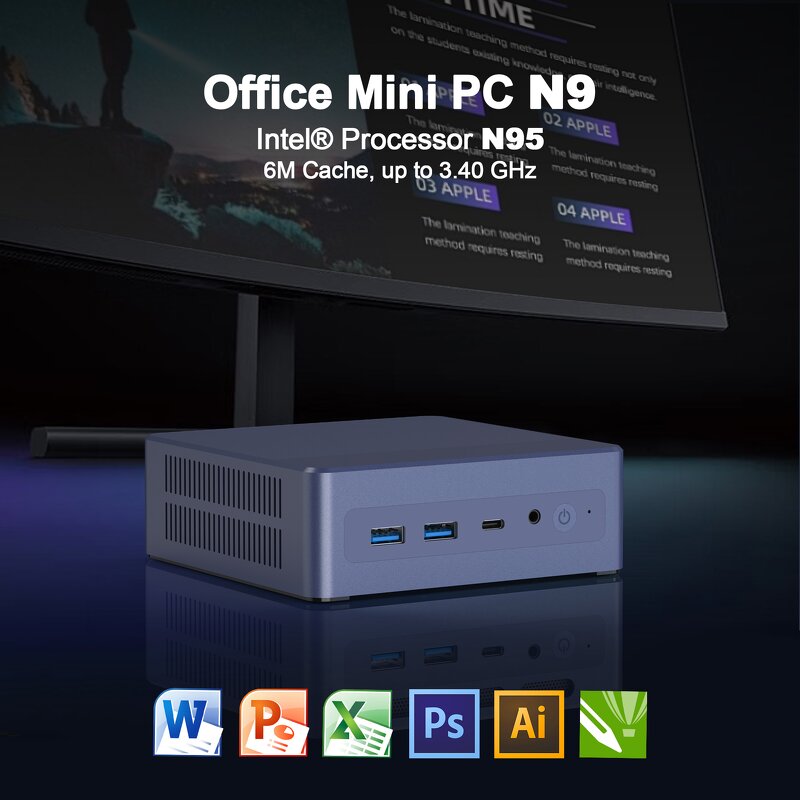 Mini PC Manufacturer - N9 Model 4K Dual Screen SSD DDR4 for Office