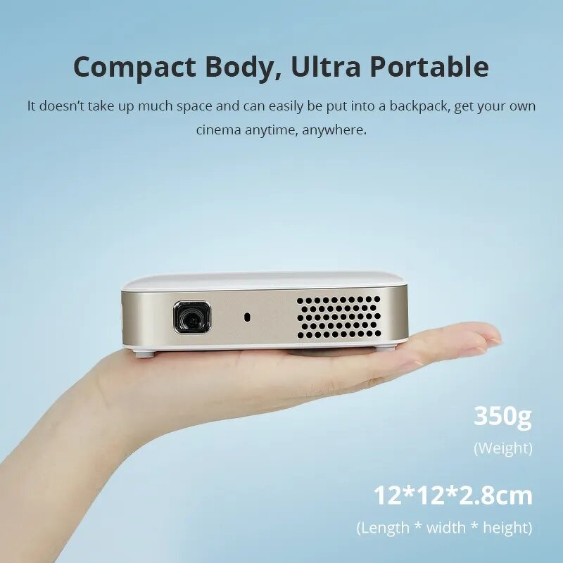 DLP Projector Factory - P21 Best Selling 110 ANSI Manual Focus 8000mAh