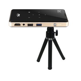 DLP Projector Factory - P8 Mini 3D 4K Support Android 9.0 Short Throw