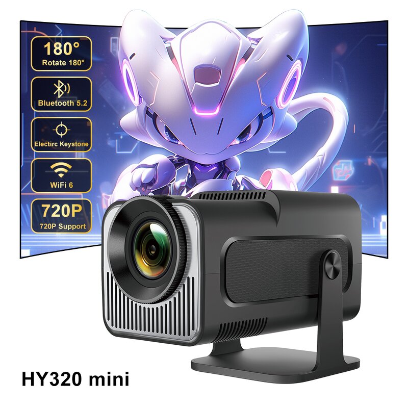 Gaming Projector Manufacturer - HCS350Pro Original 720P 180 ANSI Android 11