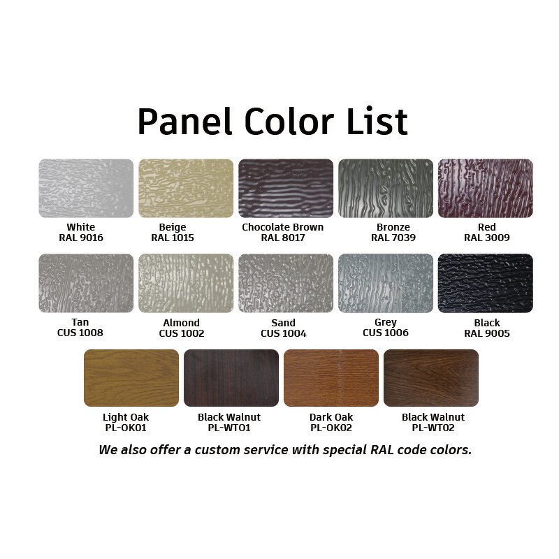 Automatic Garage Door Manufacturer - OEM/ODM Residential Aluminum