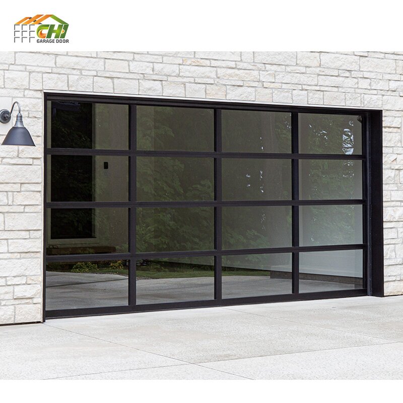 Full View Garage Door Manufacturer - OEM/ODM Aluminum Safety Tempered